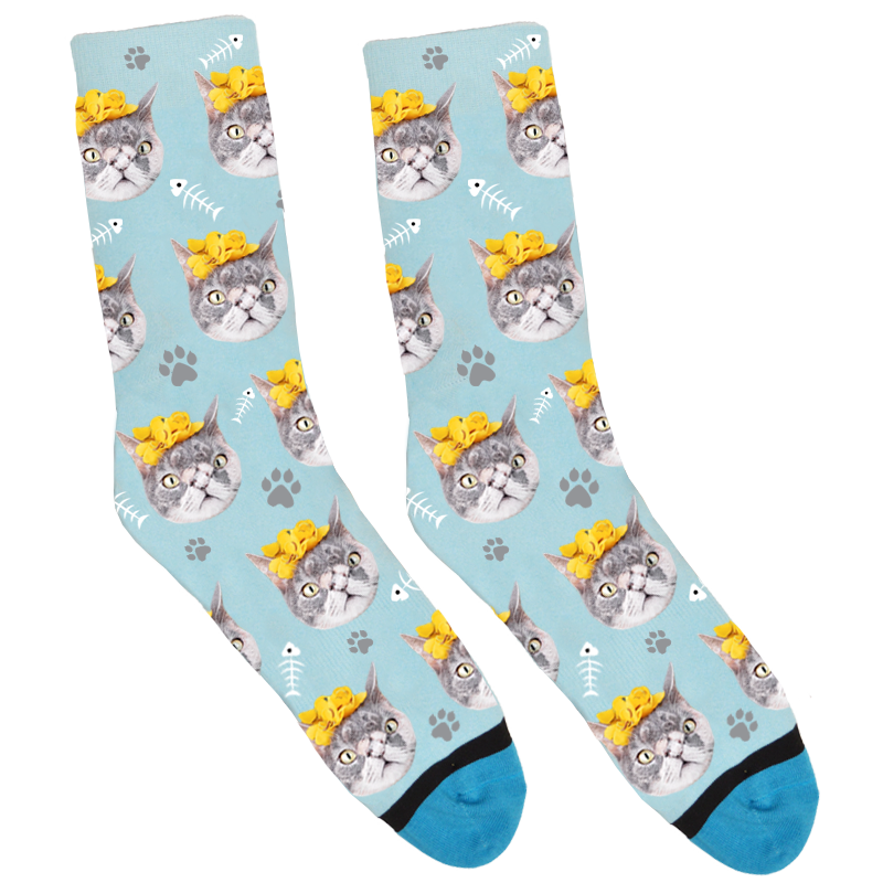 Willow the Beautiful Cat Socks