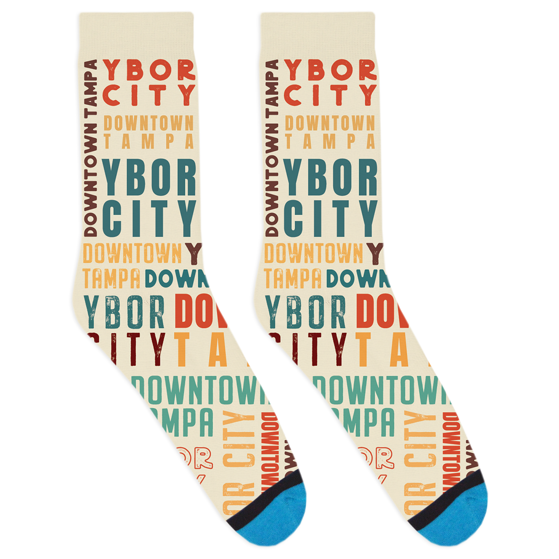 Ybor City Type Socks