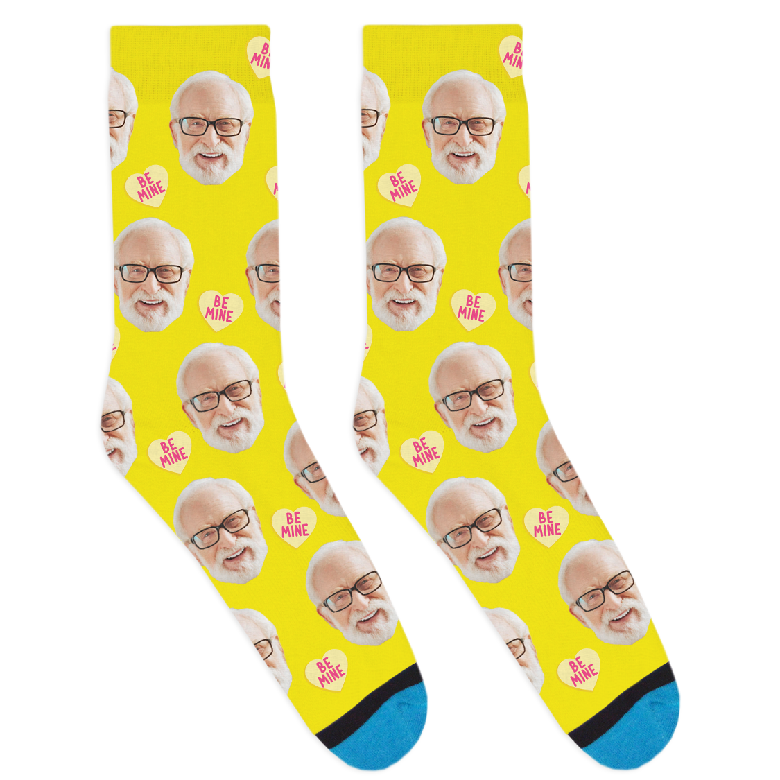 Custom Be Mine Socks