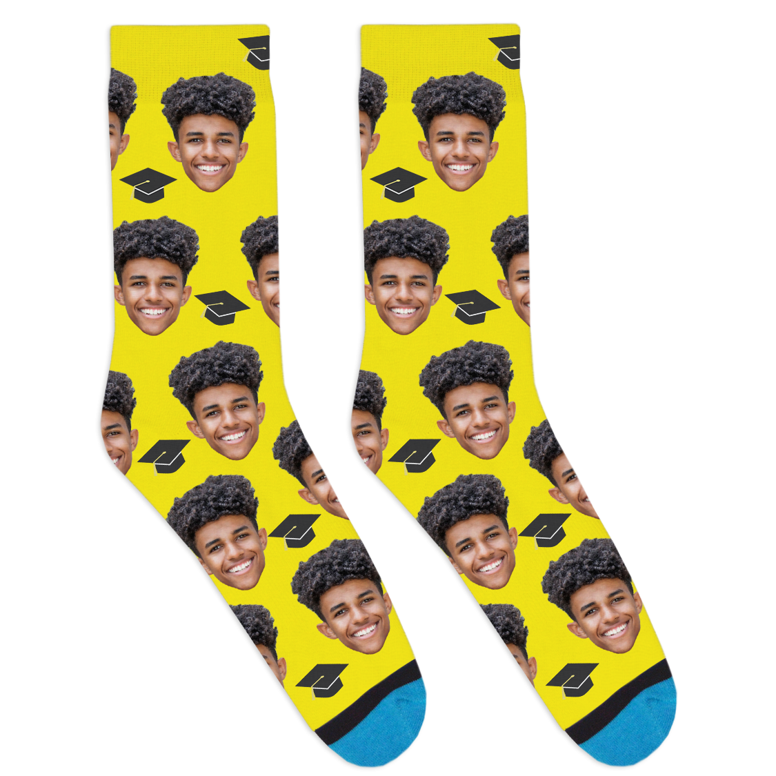 Custom Graduation Hat Socks