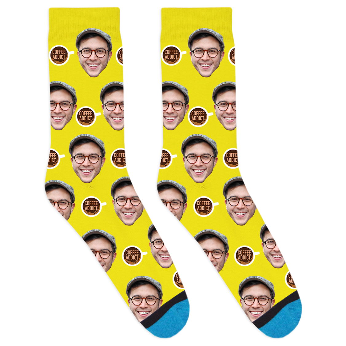 Custom Coffee Addict Socks