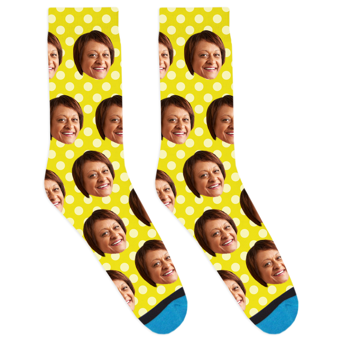 Custom Polka Dot Socks