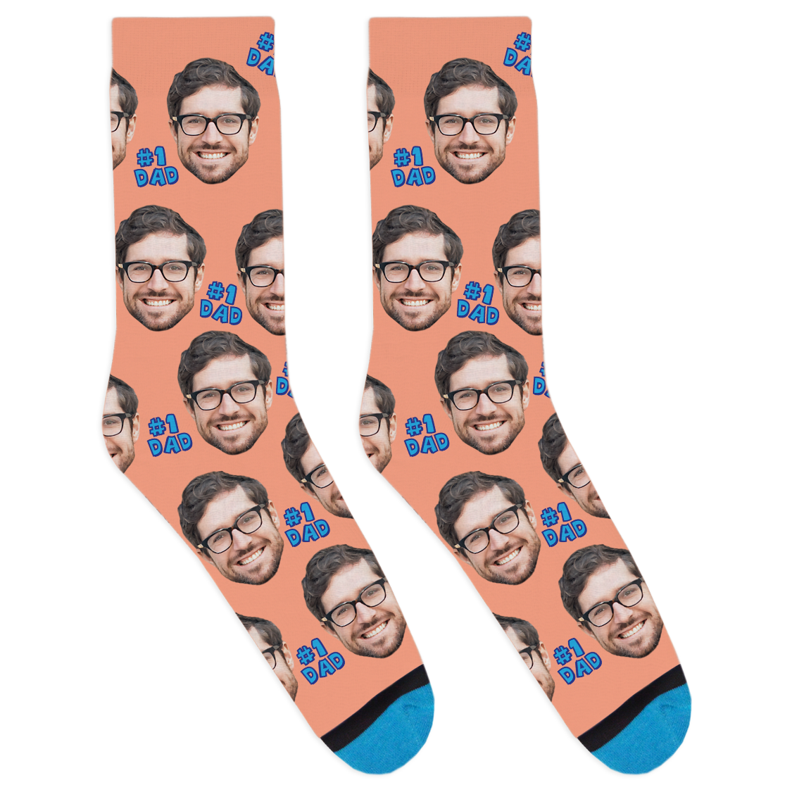 Custom #1 Dad Socks