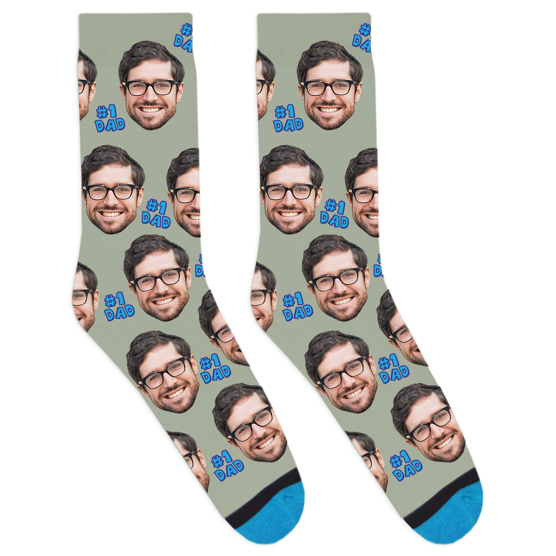 Custom #1 Dad Socks