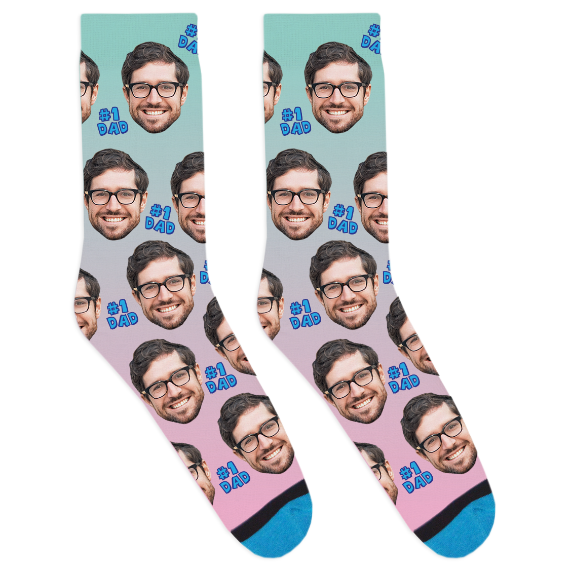 Custom #1 Dad Socks