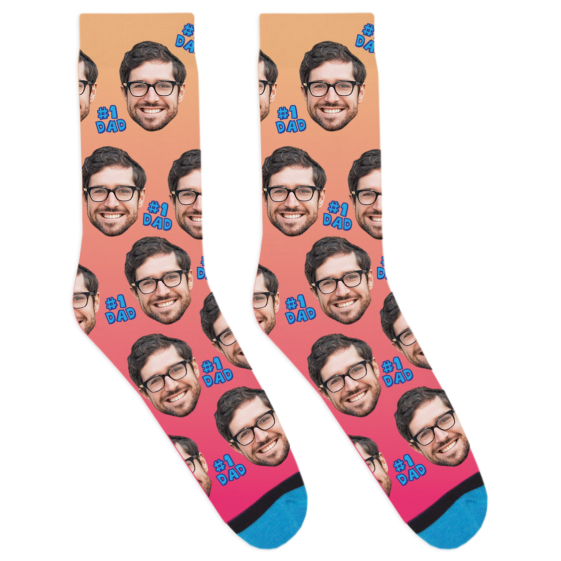 Custom #1 Dad Socks