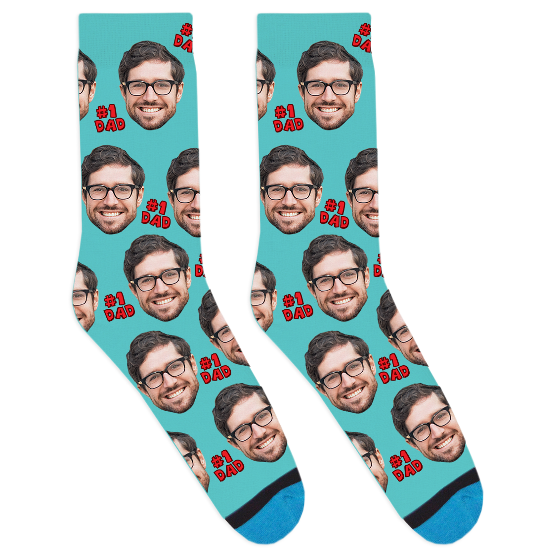 Custom #1 Dad Socks