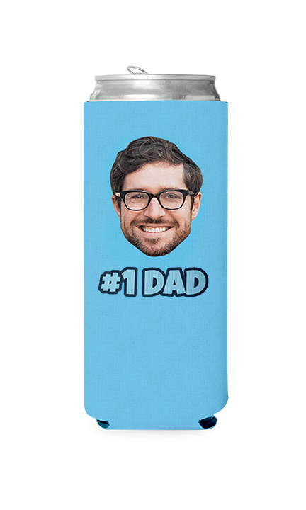 Custom #1 Dad Can Cooler