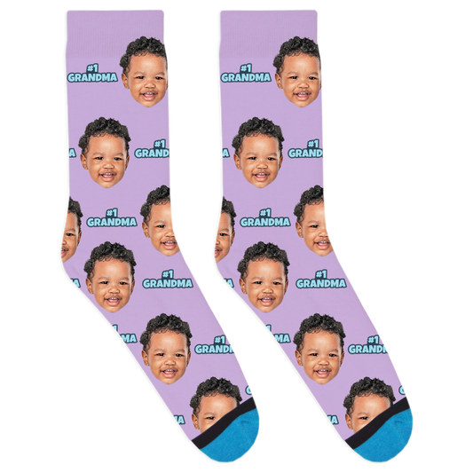 Custom # 1 Grandma Socks