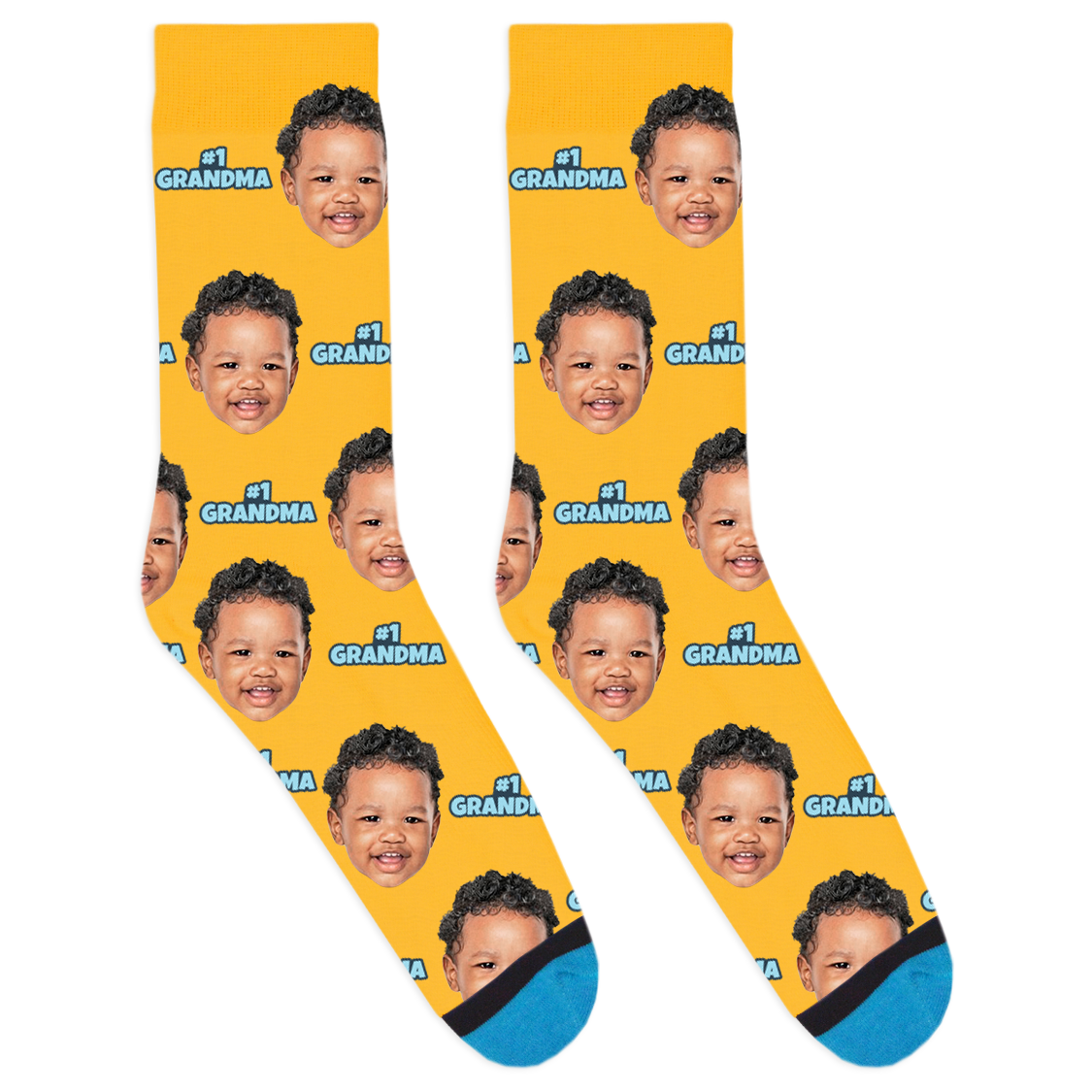 Custom # 1 Grandma Socks