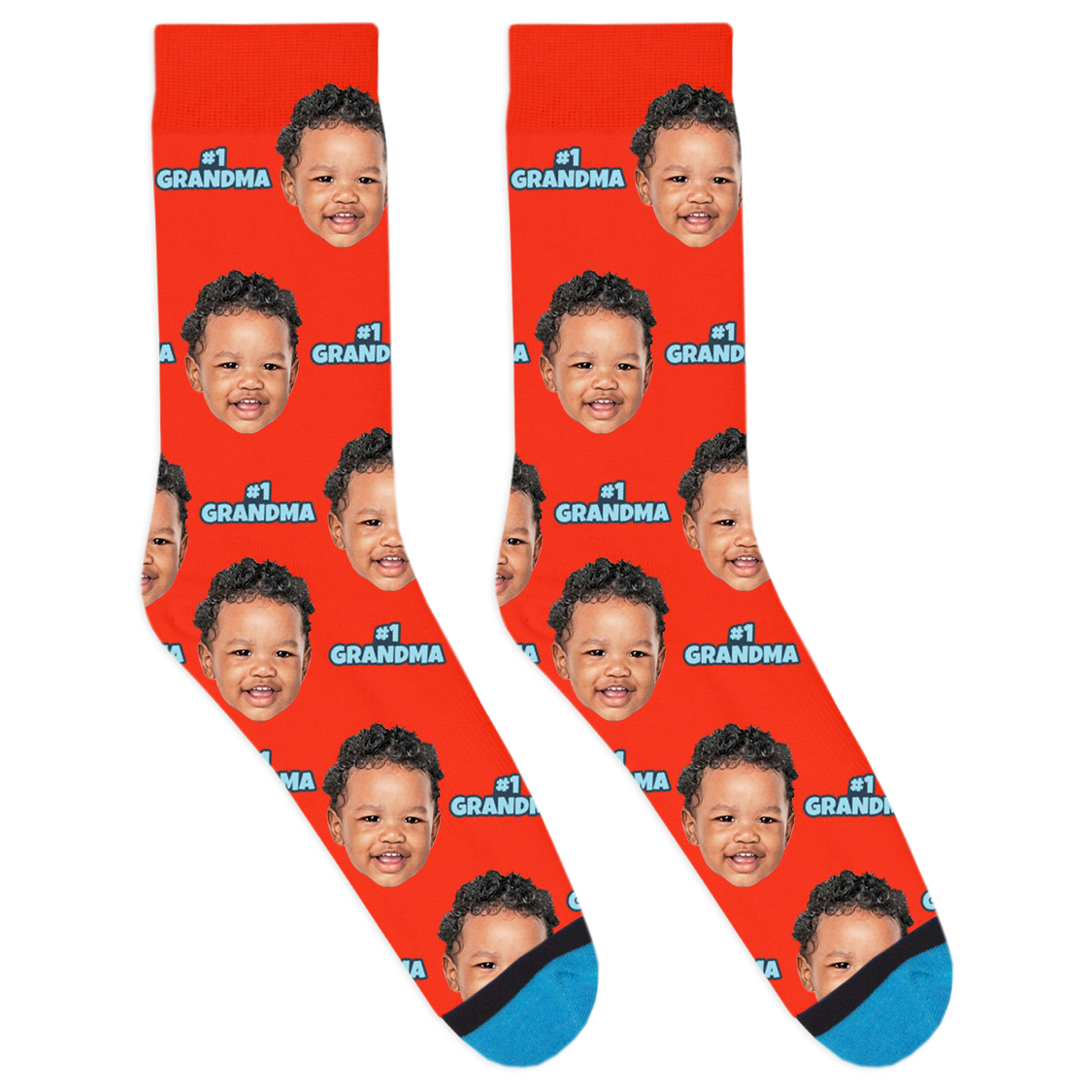 Custom # 1 Grandma Socks