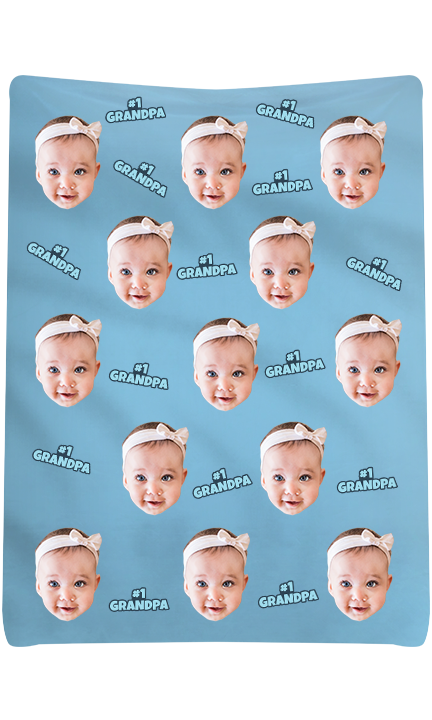 Custom #1 Grandpa Blanket