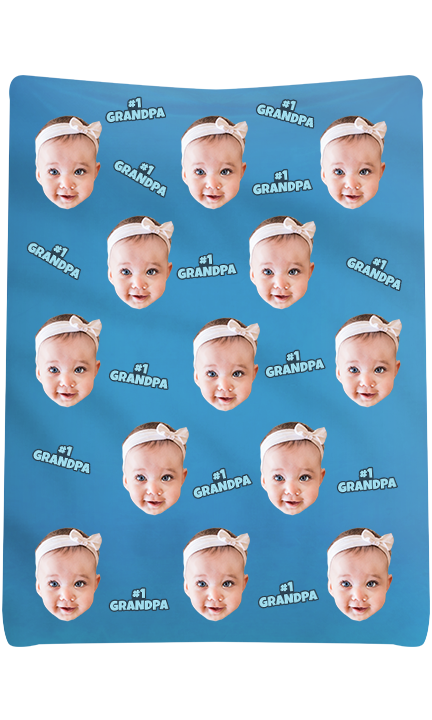Custom #1 Grandpa Blanket
