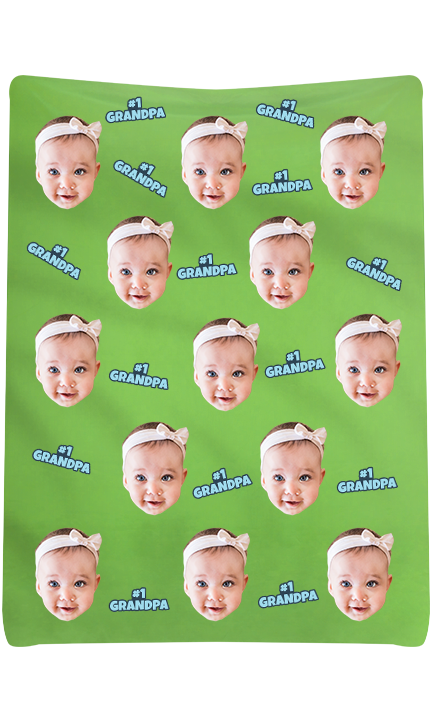 Custom #1 Grandpa Blanket