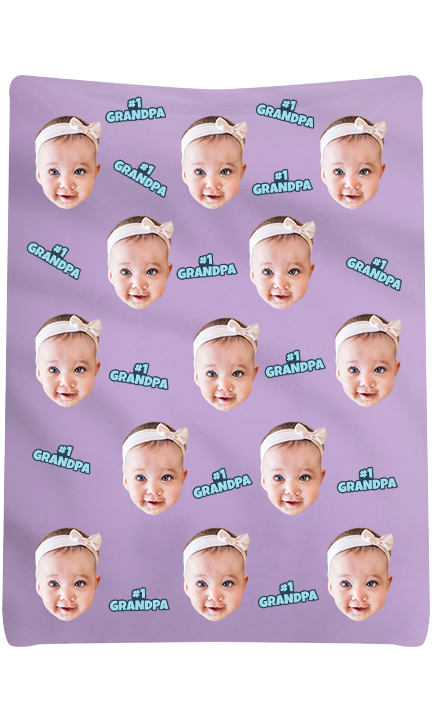 Custom #1 Grandpa Blanket