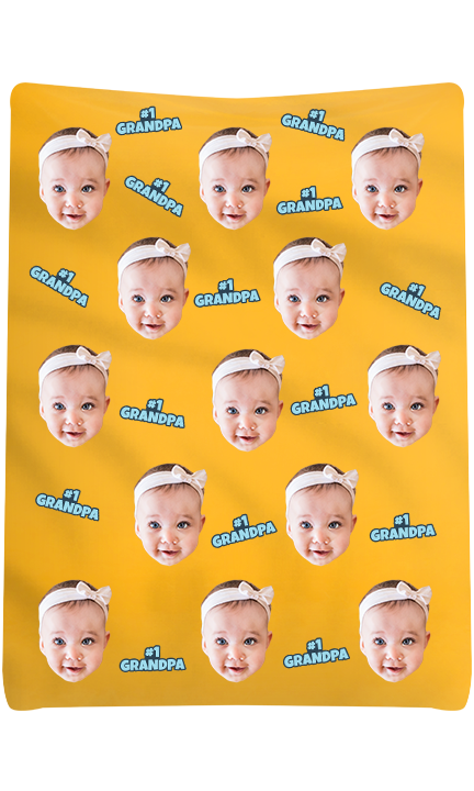 Custom #1 Grandpa Blanket