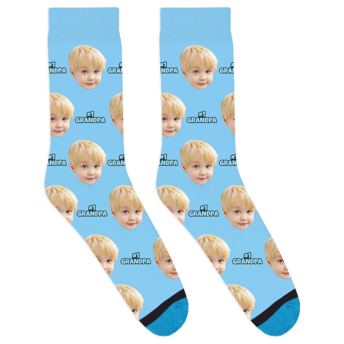 Custom # 1 Grandpa Socks
