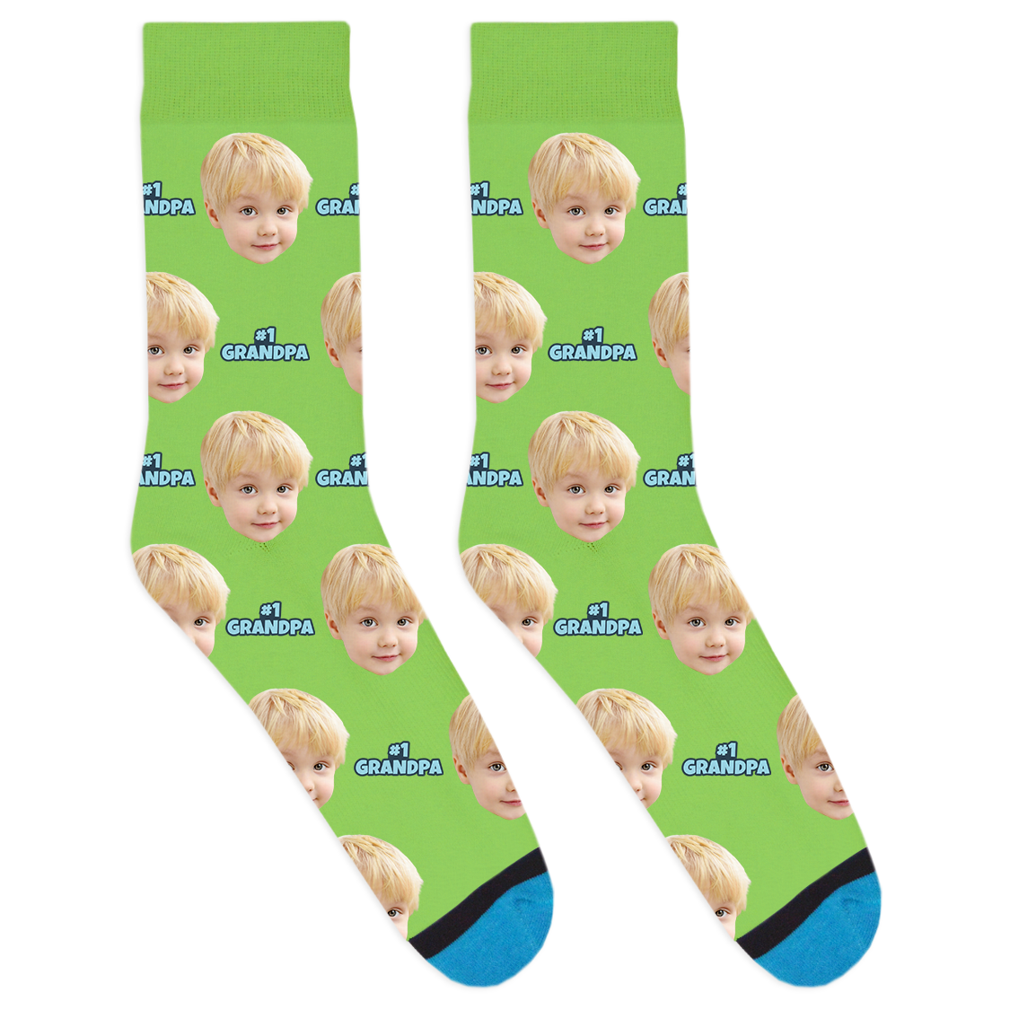 Custom # 1 Grandpa Socks