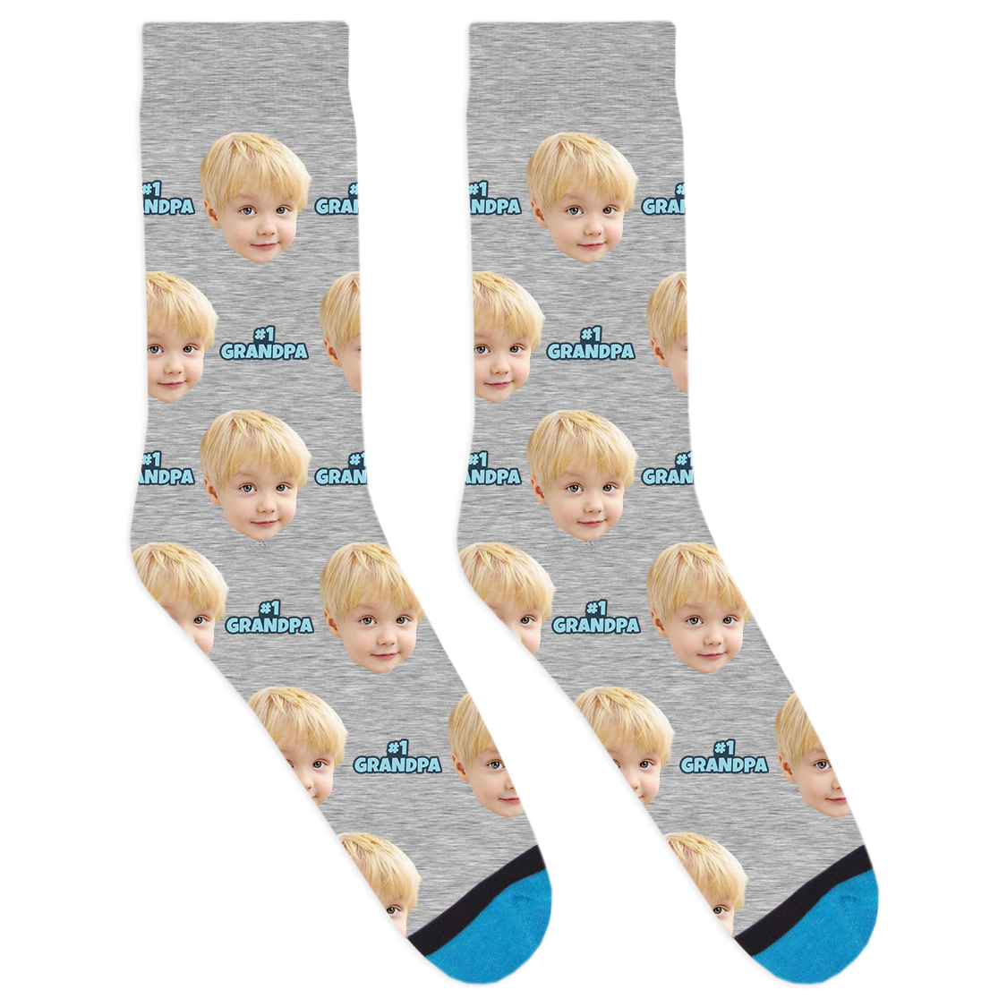 Custom # 1 Grandpa Socks