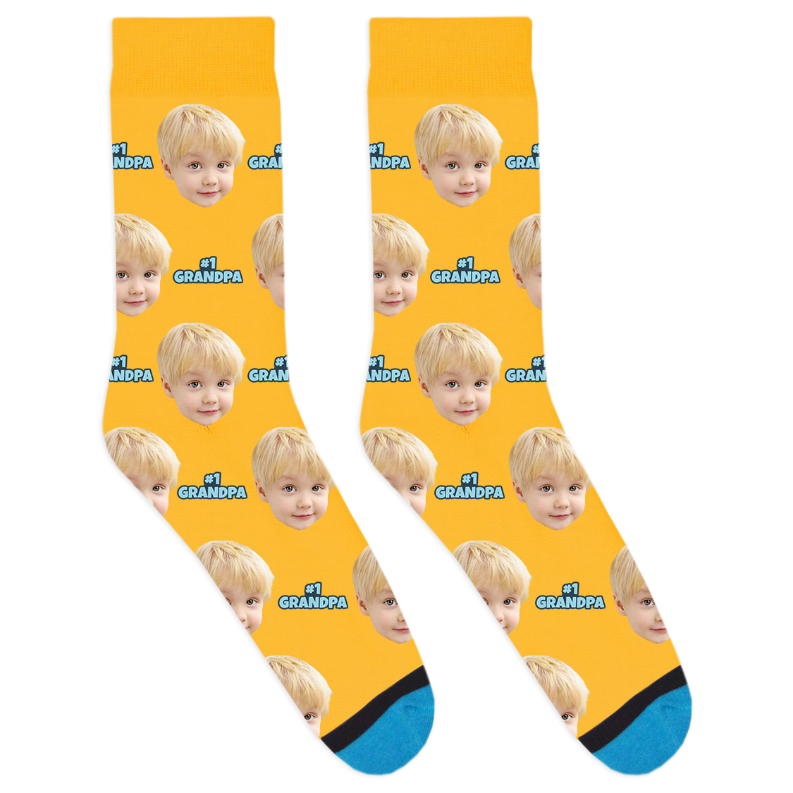 Custom # 1 Grandpa Socks