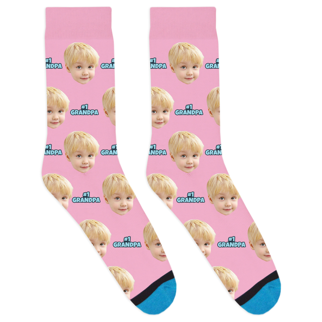 Custom # 1 Grandpa Socks
