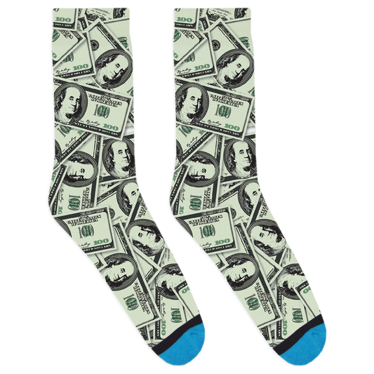 $100 Dollar Bills Socks