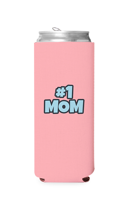 #1 Mom Predesigned Can Cooler