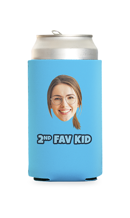 Custom 2nd Fav Kid Can Cooler