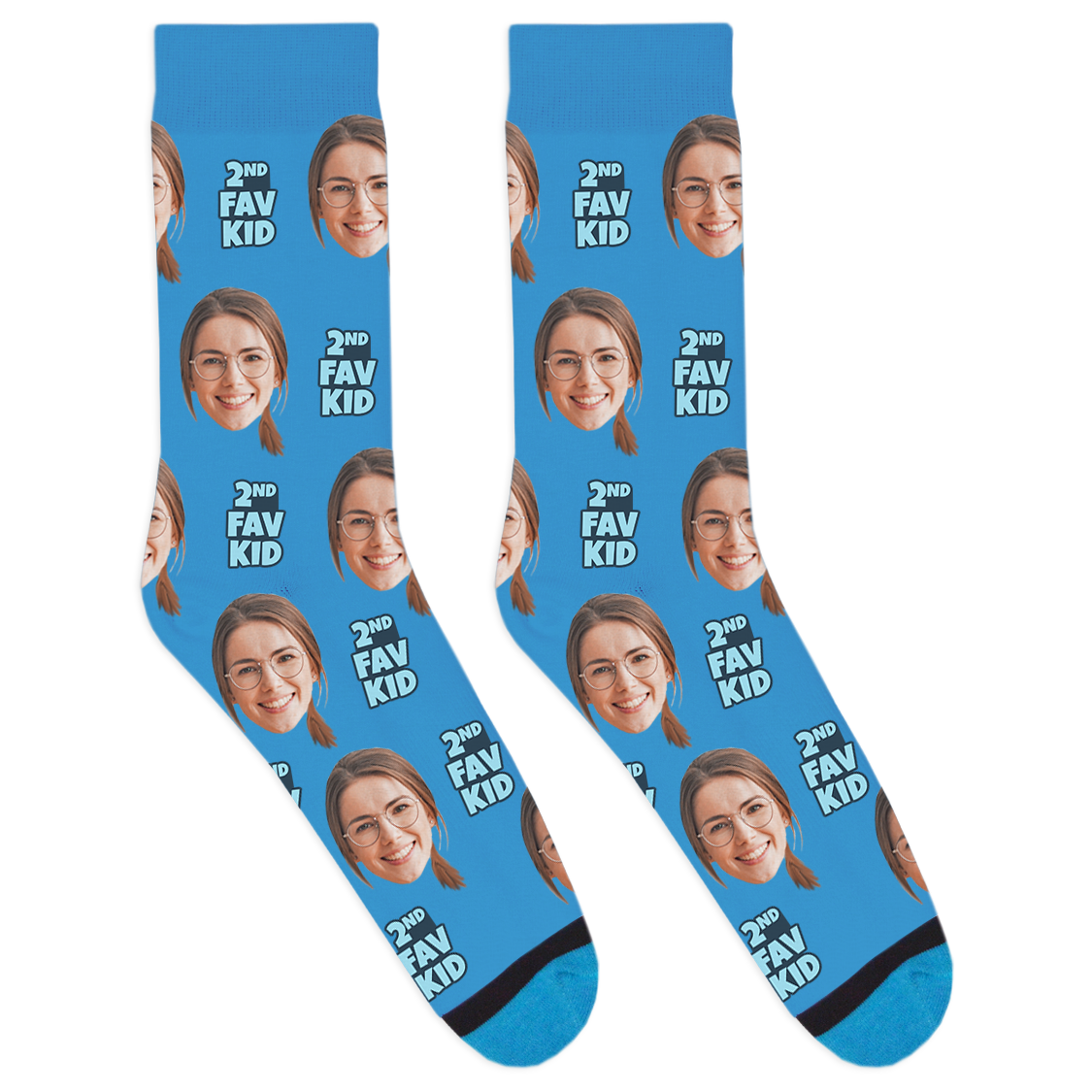 Custom 2nd Fav Kid Socks
