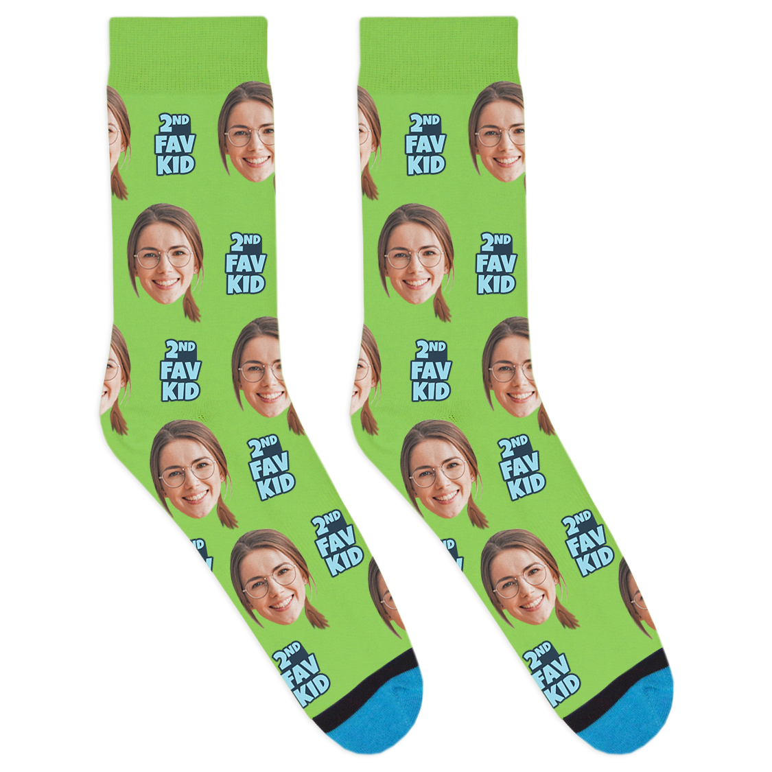 Custom 2nd Fav Kid Socks