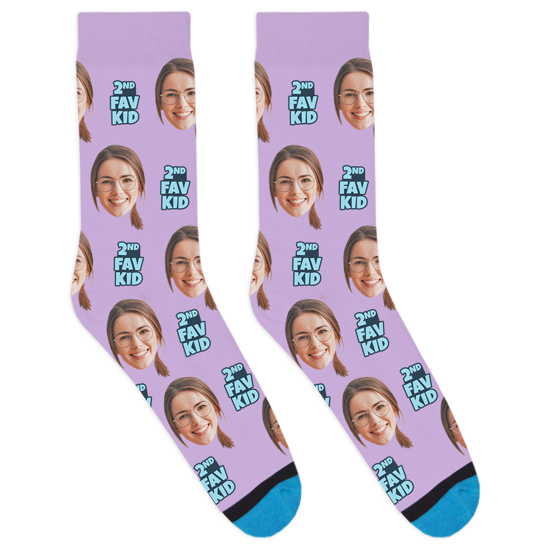 Custom 2nd Fav Kid Socks