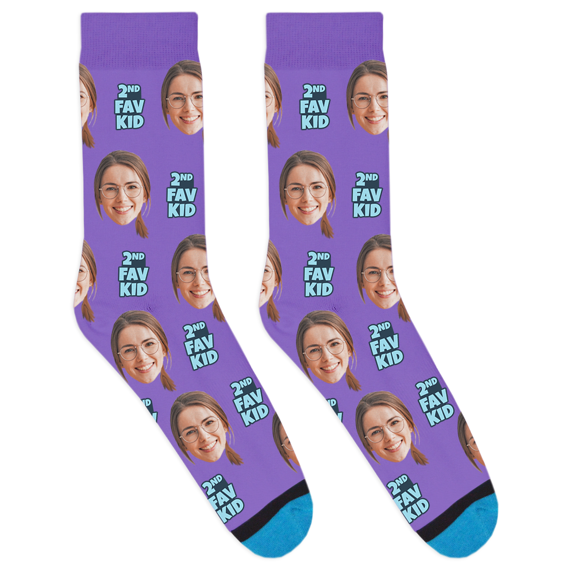 Custom 2nd Fav Kid Socks