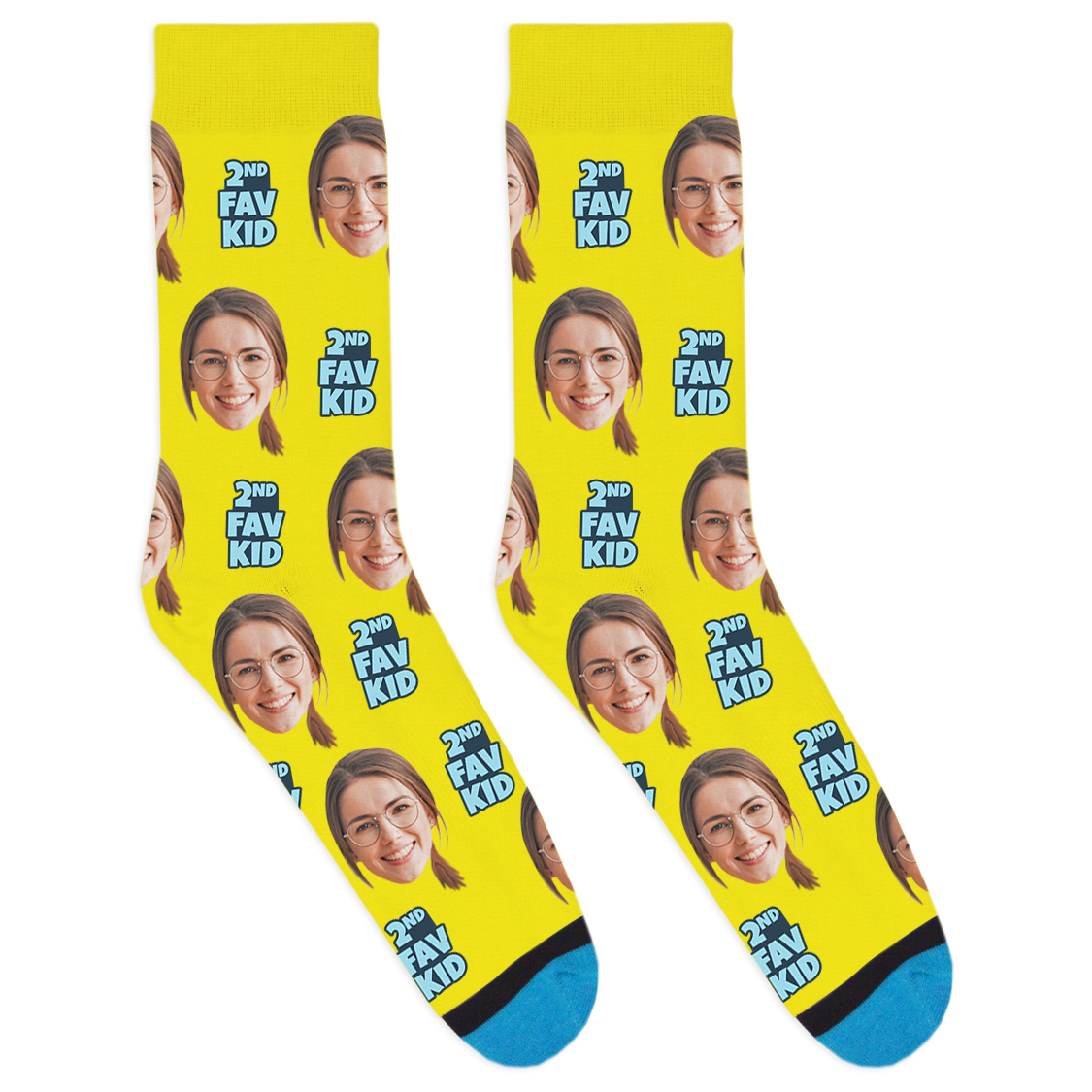 Custom 2nd Fav Kid Socks