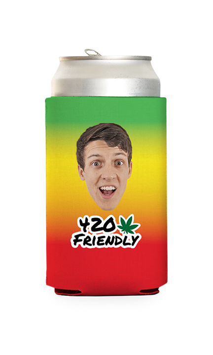 Custom 420 Friendly Can Cooler