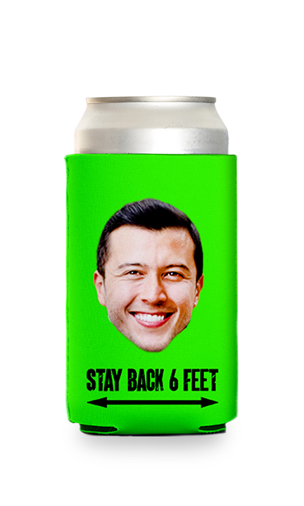 Custom Six Feet Can Cooler
