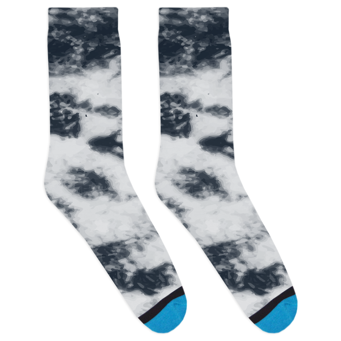 Acid Wash Socks