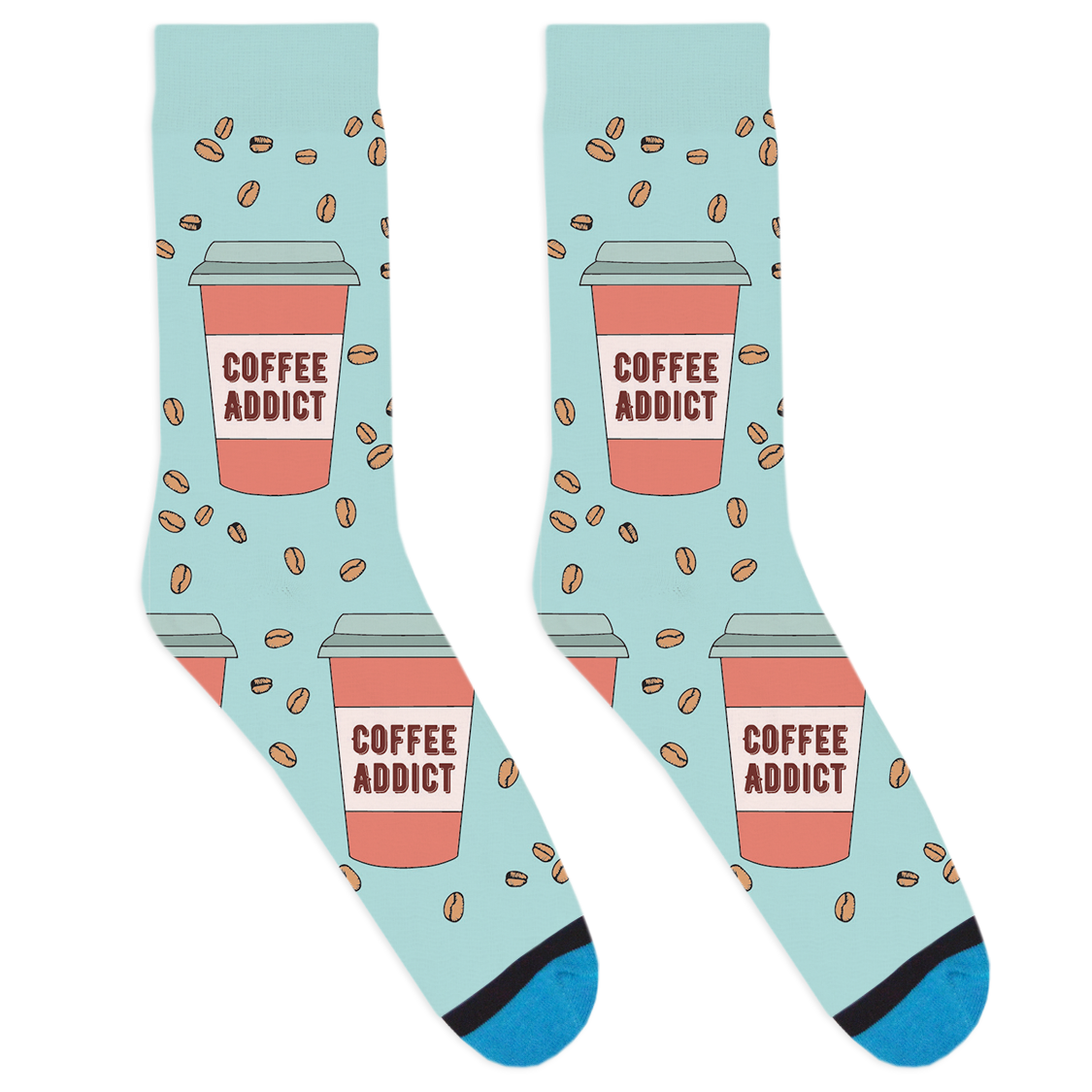 Addicted to Coffee Socks
