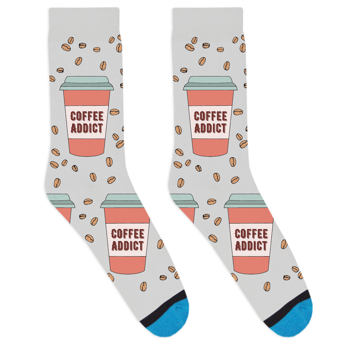 Addicted to Coffee Socks