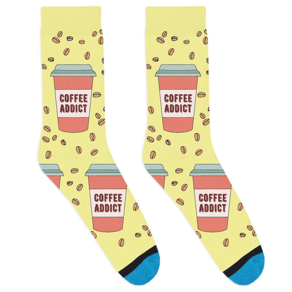 Addicted to Coffee Socks