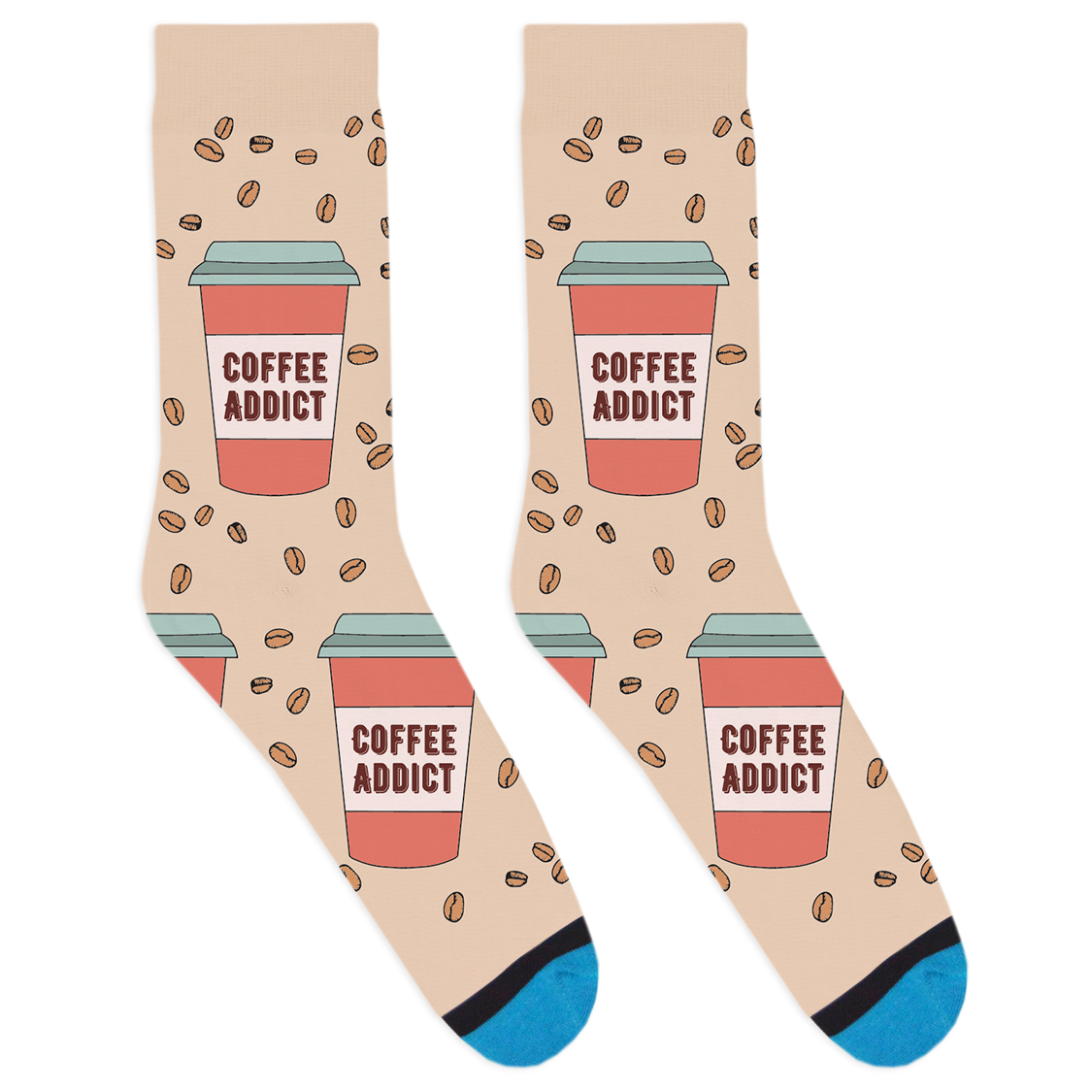 Addicted to Coffee Socks