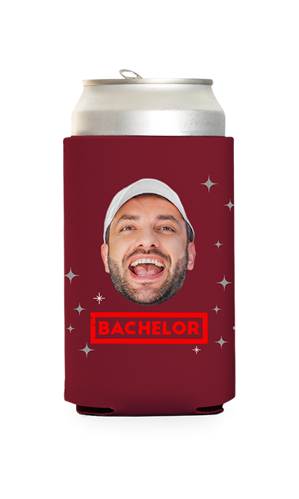 Custom Bachelor Can Cooler
