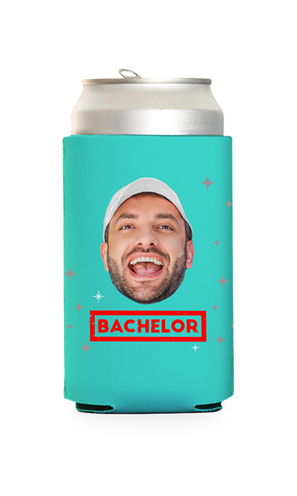 Custom Bachelor Can Cooler
