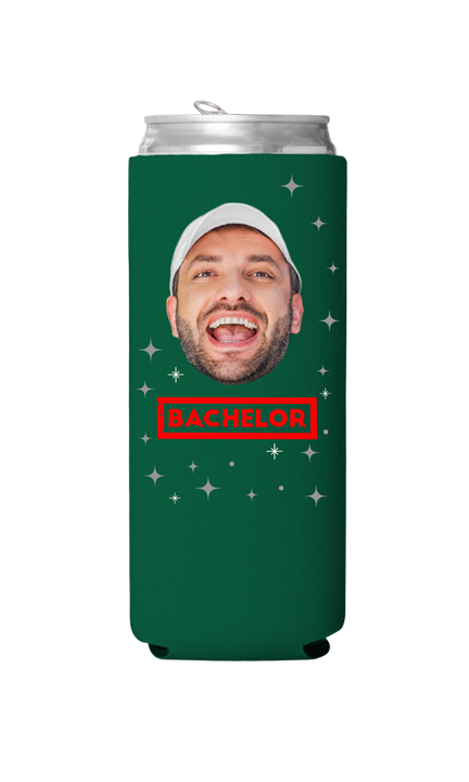 Custom Bachelor Can Cooler