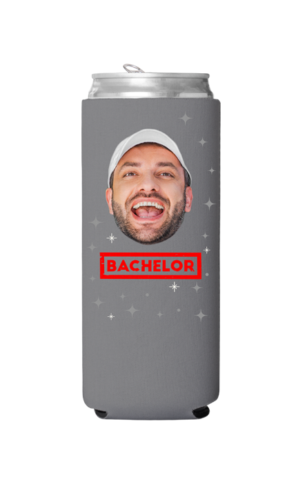 Custom Bachelor Can Cooler