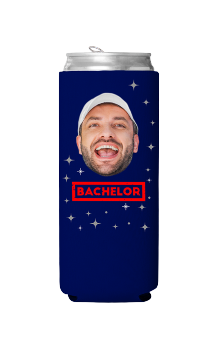 Custom Bachelor Can Cooler