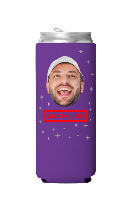 Custom Bachelor Can Cooler