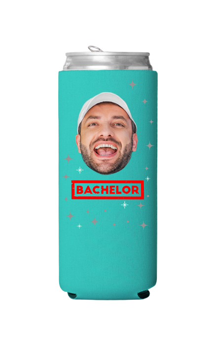 Custom Bachelor Can Cooler