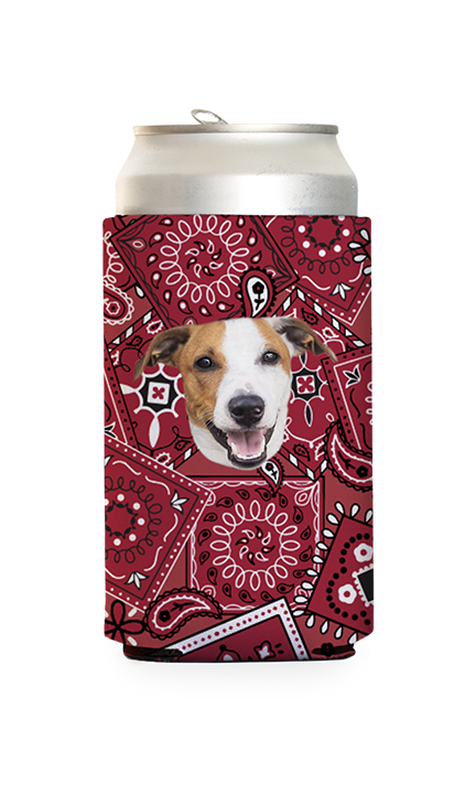 Custom Bandana Can Cooler