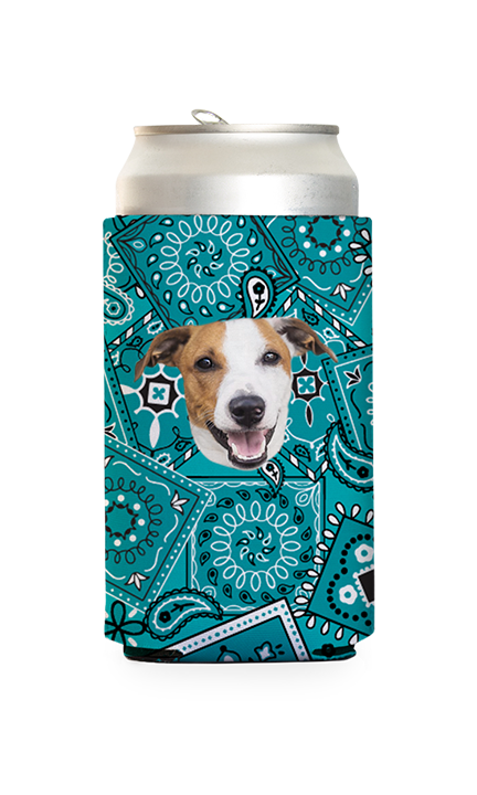 Custom Bandana Can Cooler