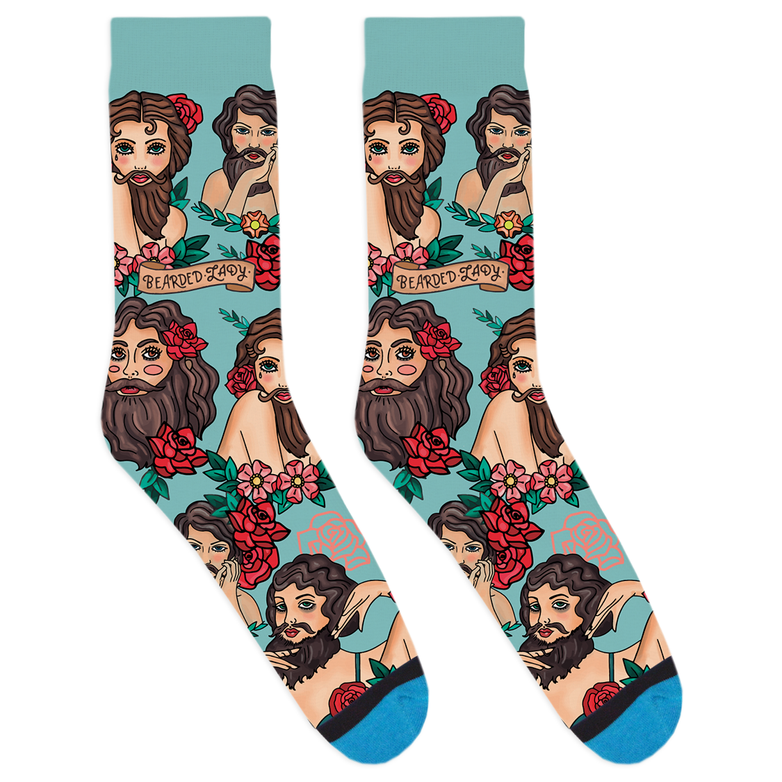 Bearded Lady Socks